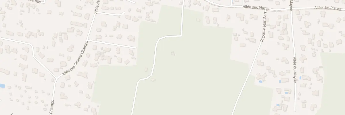 Plan du 9007 All des Places à Gujan-Mestras