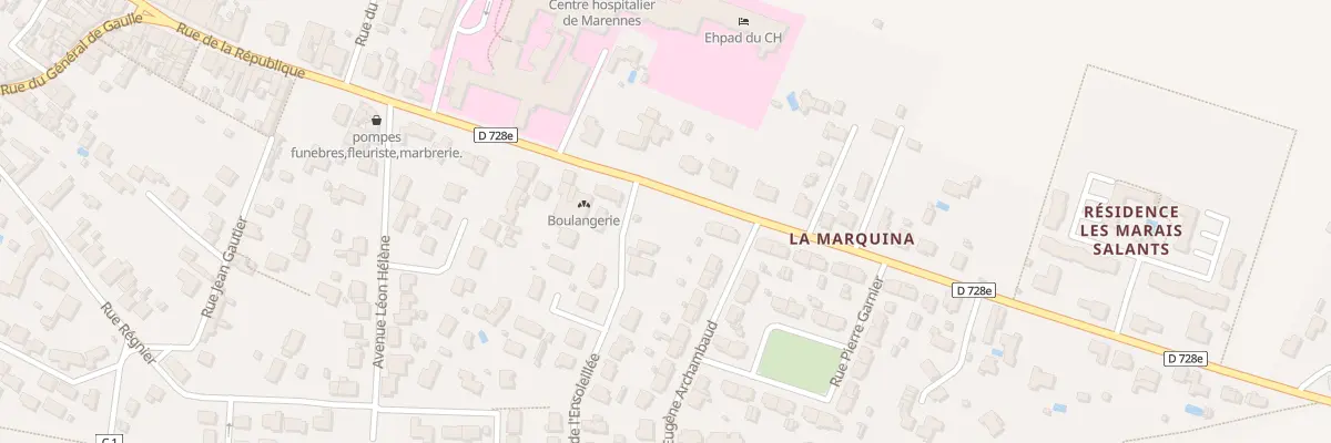 Plan du 1 Rue de l’Ensoleillée à Marennes-Hiers-Brouage