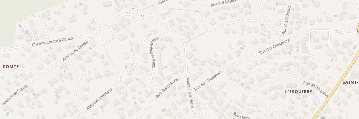 Plan du 68 Av de Comte à Andernos-les-Bains