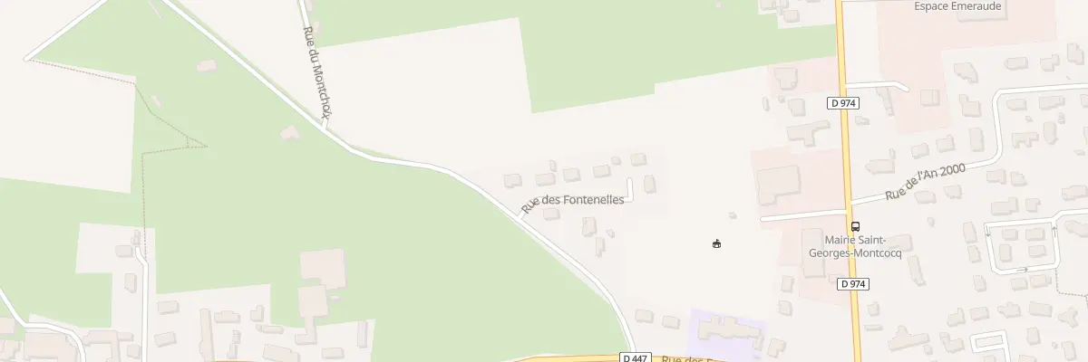 Plan du 22 Rue des Fontenelles à Saint-Georges-Montcocq