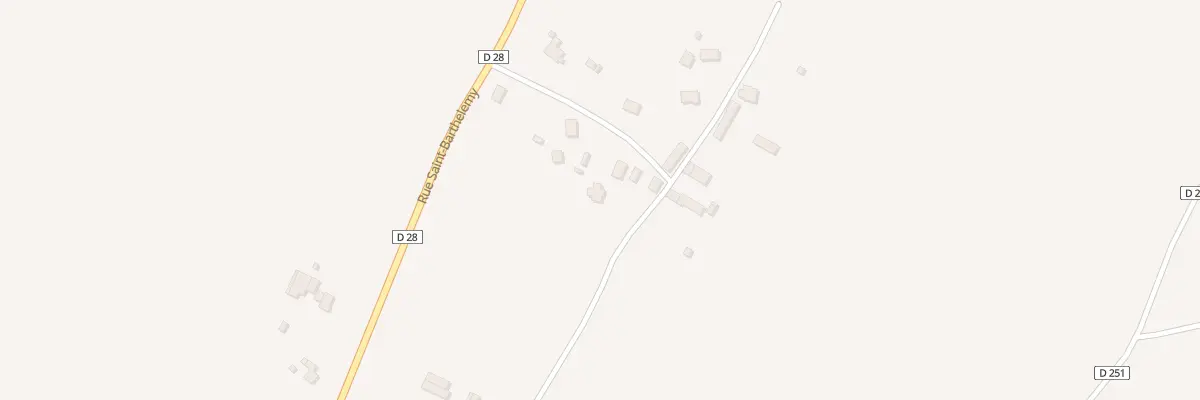 Plan du 8 Rue de Coton - Saint Romphaire à Bourgvallées