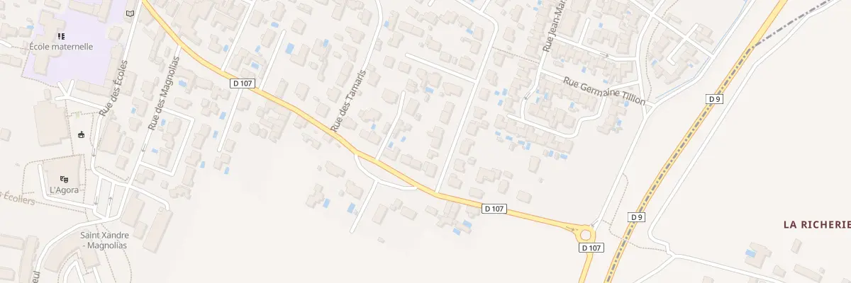 Plan du 3 Rue de Genets à Saint-Xandre