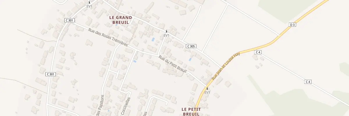 Plan du 6 Rue du Petit Breuil à Marennes-Hiers-Brouage
