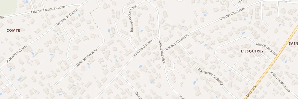 Plan du 1 Rue des Grillons à Andernos-les-Bains