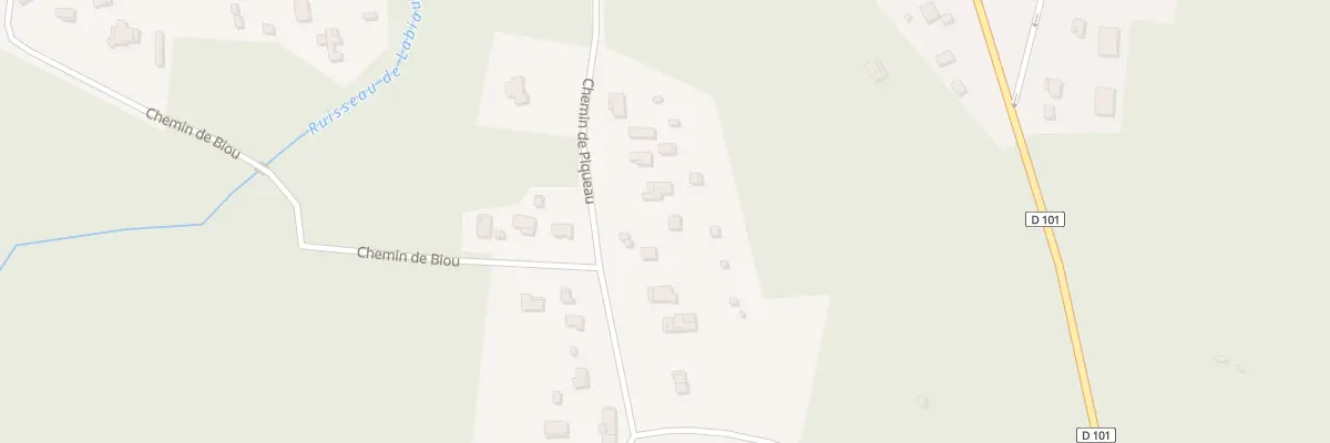 Plan du 34 Che de Piqueau à Grayan-et-l’Hôpital