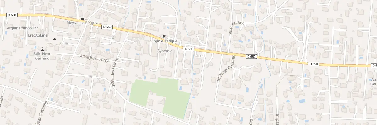 Plan du 156B Av Mal de Lattre de Tassigny à Gujan-Mestras