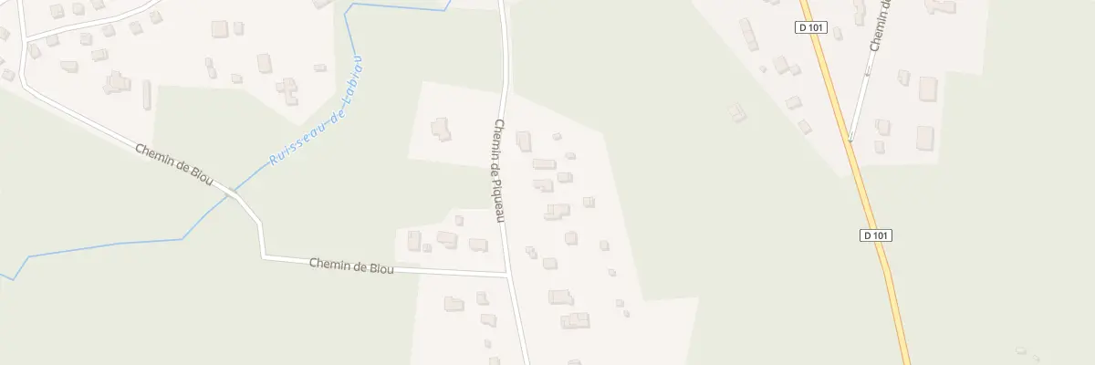Plan du 18 Che de Piqueau à Grayan-et-l’Hôpital