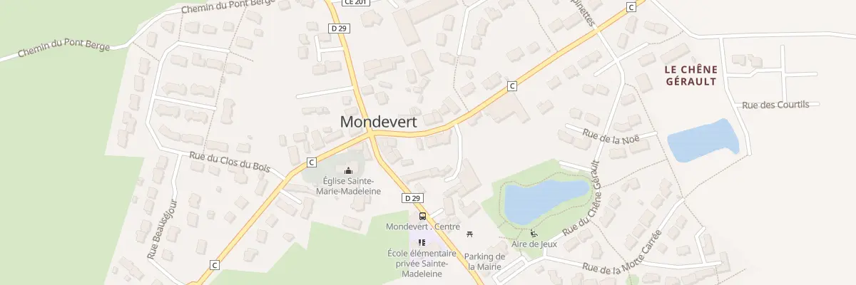 Plan du 6 Rue des Trois Provinces à Mondevert
