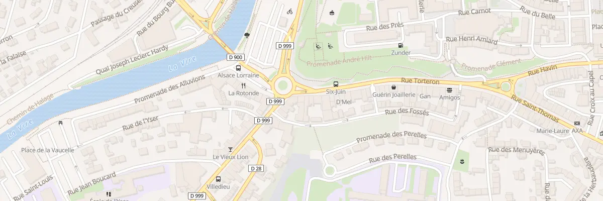 Plan du 105 Rue Torteron à Saint-Lô