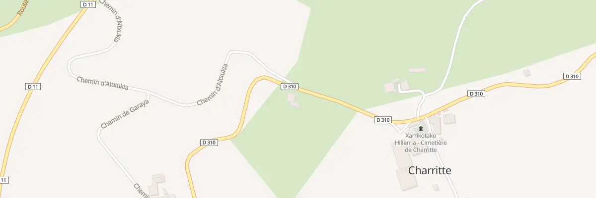 Plan du 5070 Garay à Arraute-Charritte
