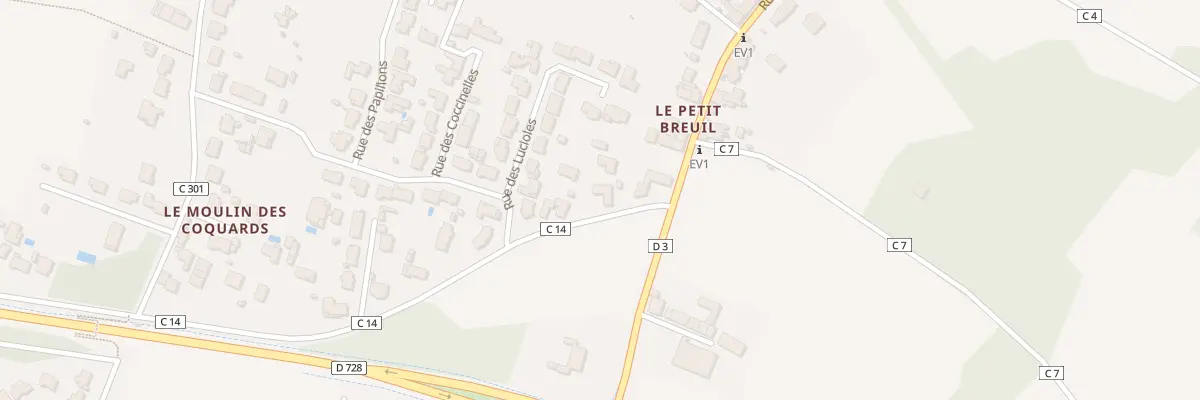 Plan du 2T Rue du Moulin des Coquards à Marennes-Hiers-Brouage