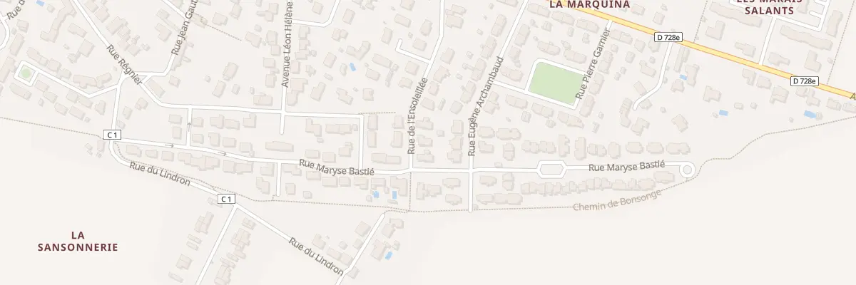 Plan du 11 Rue de l’Ensoleillée à Marennes-Hiers-Brouage