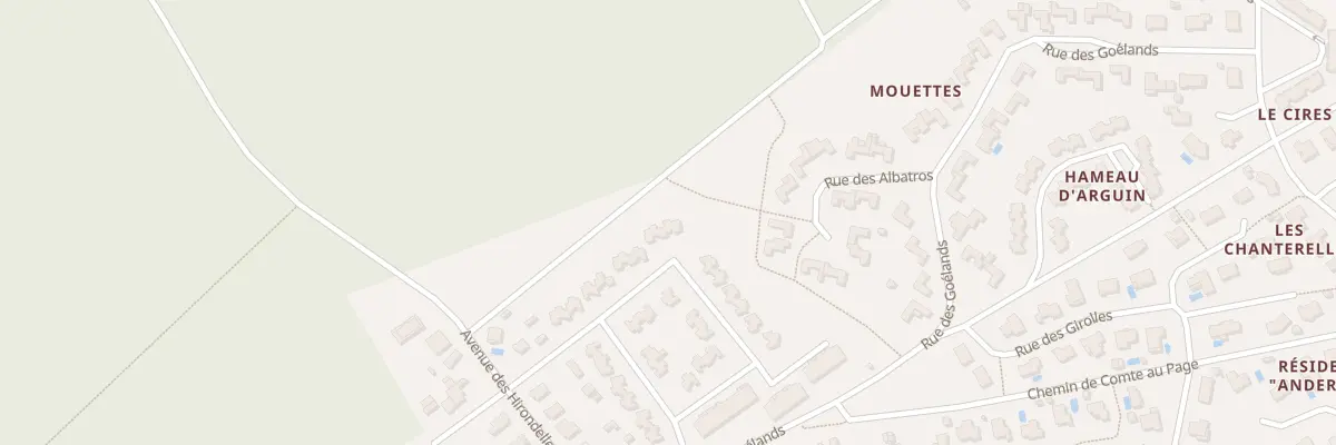 Plan du 15B All Maryse Bastié à Andernos-les-Bains
