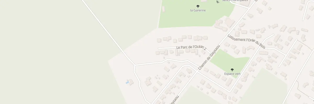 Plan du 20 Lot Le Parc de l’Ocean 2 au Porge