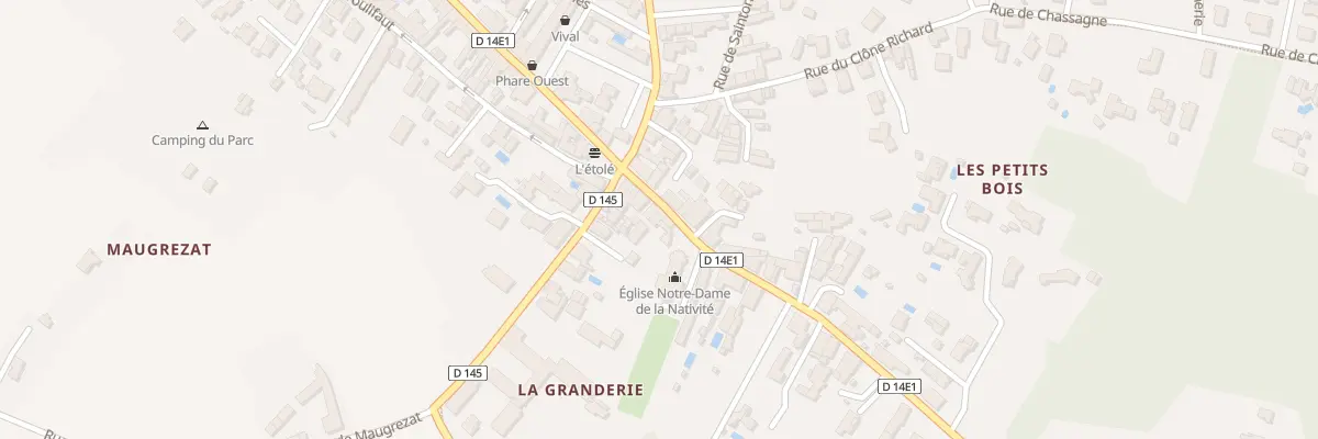 Plan du 64 Rue Charles Hervé à Étaules