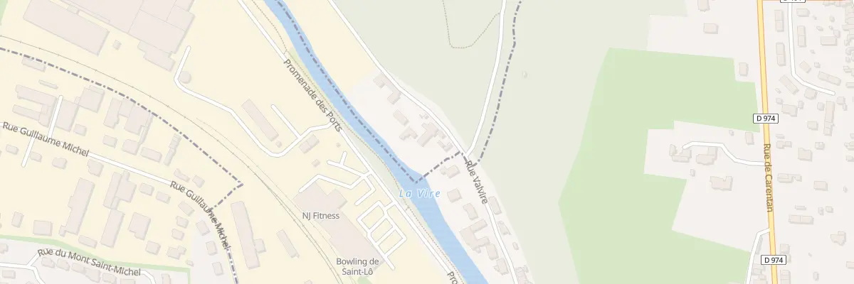 Plan du 1 Le Port Cavelande à Saint-Georges-Montcocq