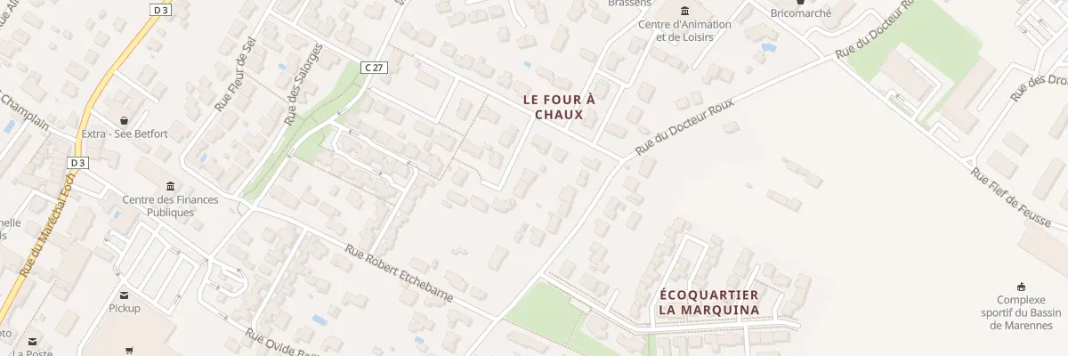 Plan du 5 Rue Jean Gabin à Marennes-Hiers-Brouage