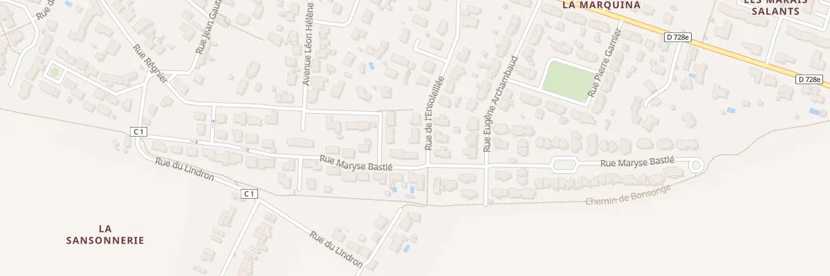 Plan du 16 Rue de l’Ensoleillée à Marennes-Hiers-Brouage