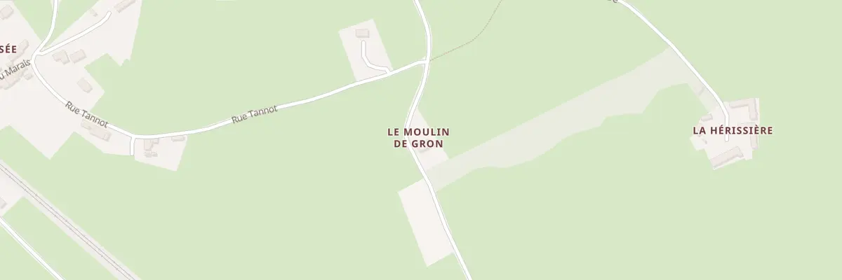 Plan du 5079 Le Moulin de Gron à Isigny-sur-Mer