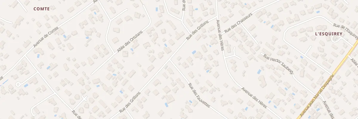 Plan du 9 Rue des Grillons à Andernos-les-Bains