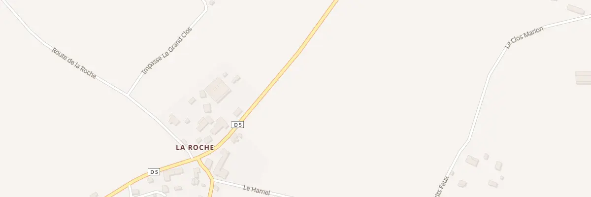 Plan du 5538 Rte de la Côte du Repas à Reffuveille