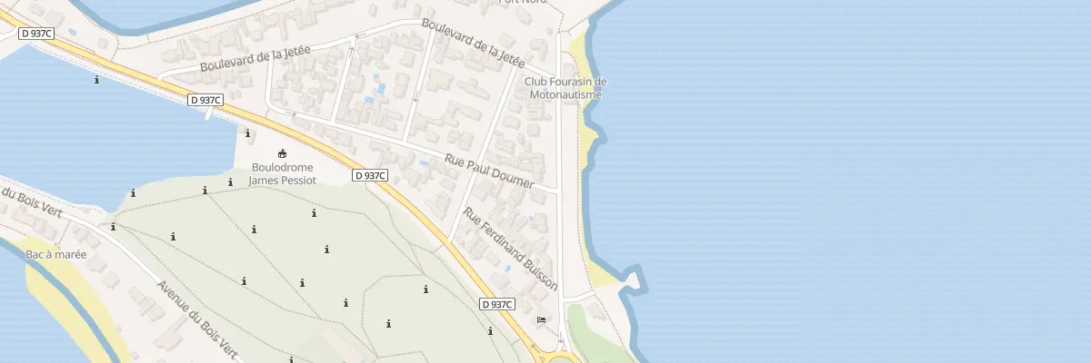 Plan du 1 Rue Paul Doumer à Fouras
