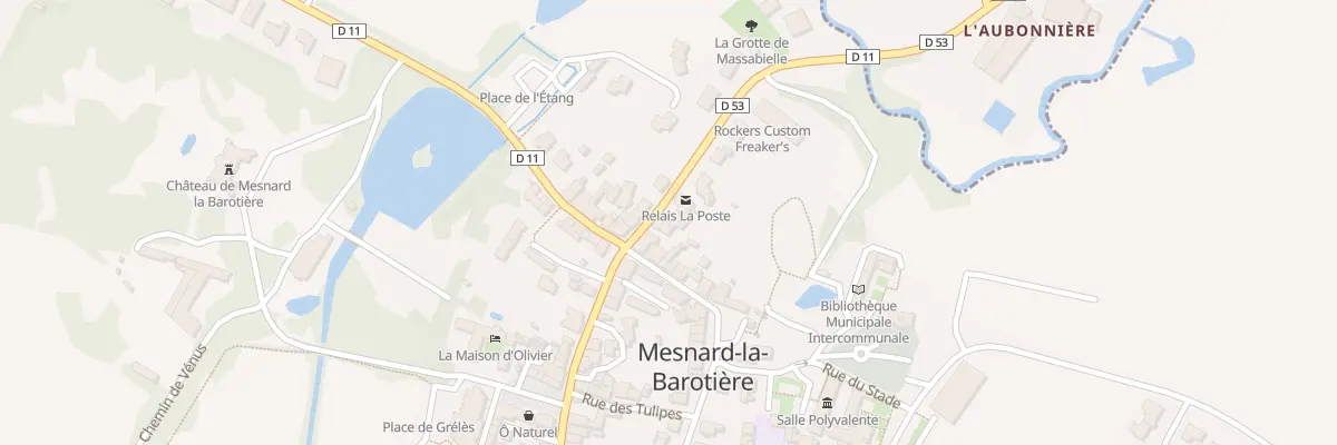 Plan du 11 Rue des Herbiers à Mesnard-la-Barotière