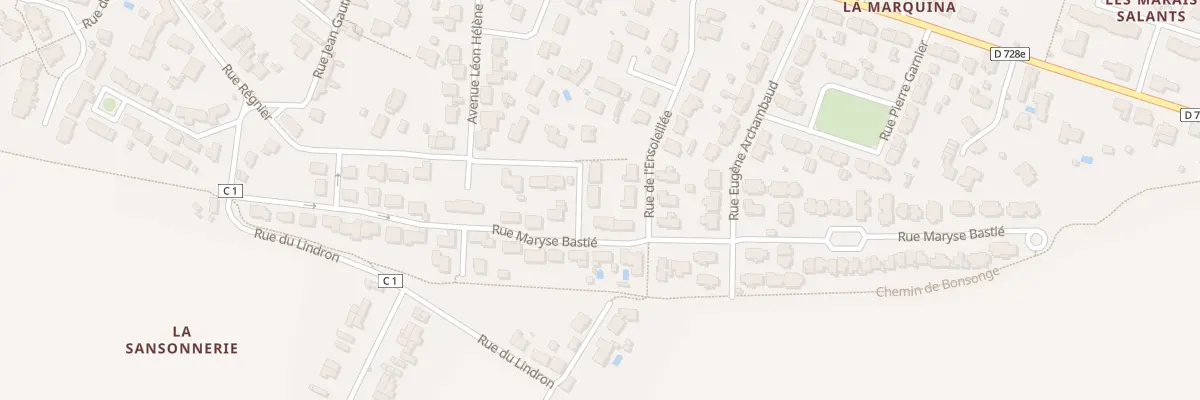 Plan du 43 Rue Régnier à Marennes-Hiers-Brouage