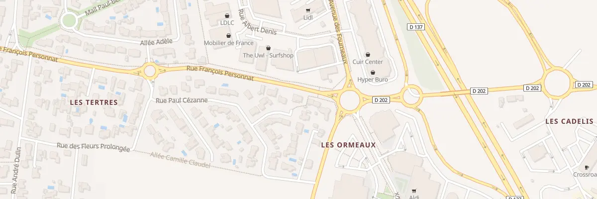Plan du 9 Rue Auguste Renoir à Angoulins