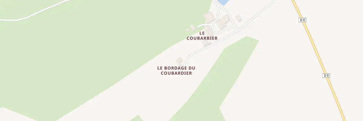 Plan du 10 Le Coubarbier à Tiffauges