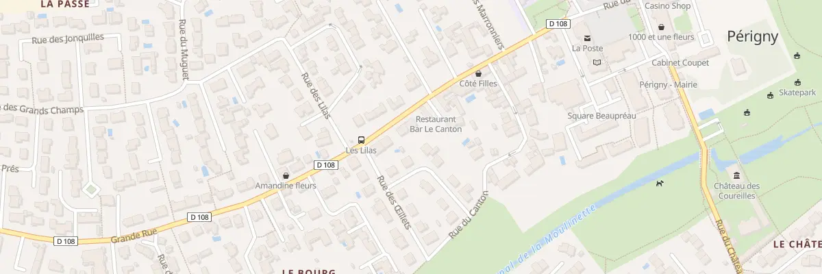 Plan du 29 Grande Rue à Périgny