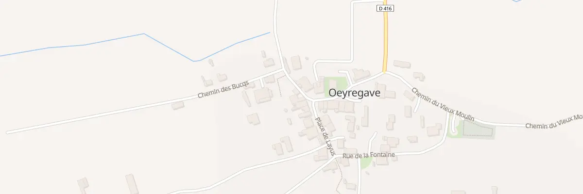 Plan du 21 Rue de la Mairie à Oeyregave