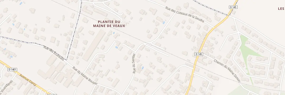 Plan du 20 Rue du Sentier à Étaules