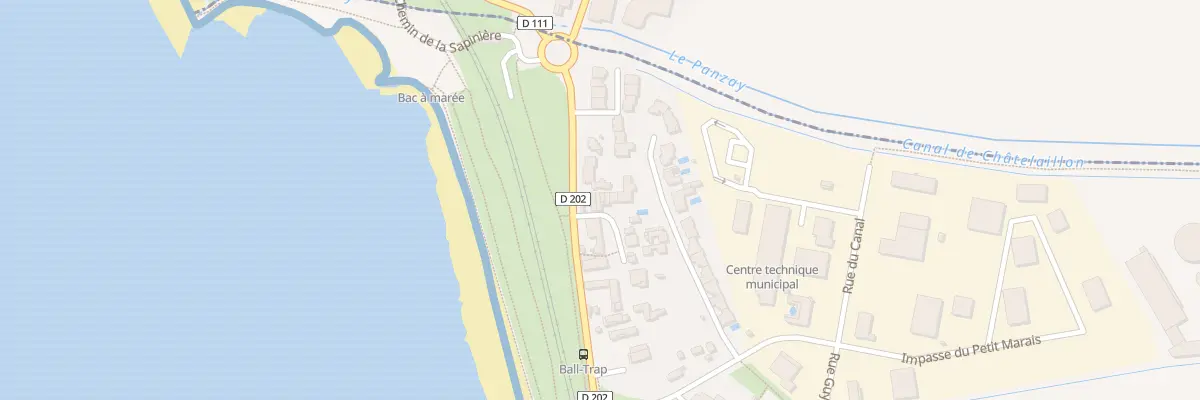Plan du 13T Av d’Angoulins à Châtelaillon-Plage