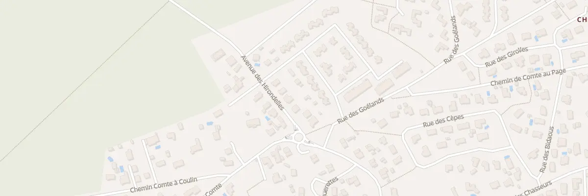 Plan du 8 Av des Hirondelles à Andernos-les-Bains