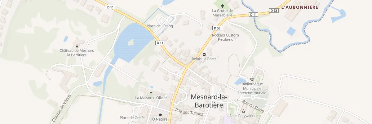 Plan du 24 Rue des Herbiers à Mesnard-la-Barotière