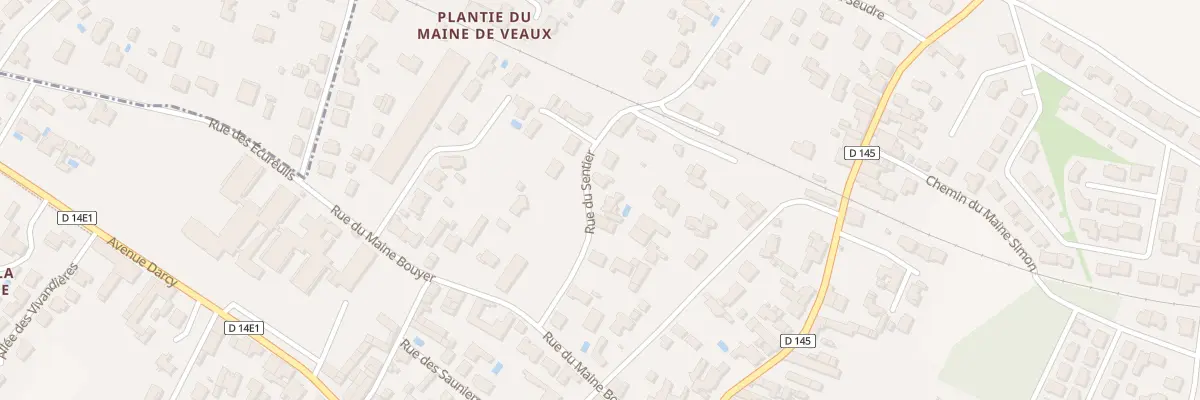 Plan du 12 Rue du Sentier à Étaules