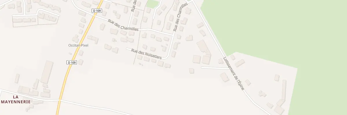 Plan du 3 Rue des Noisetiers à La Chapelle-Fleurigné