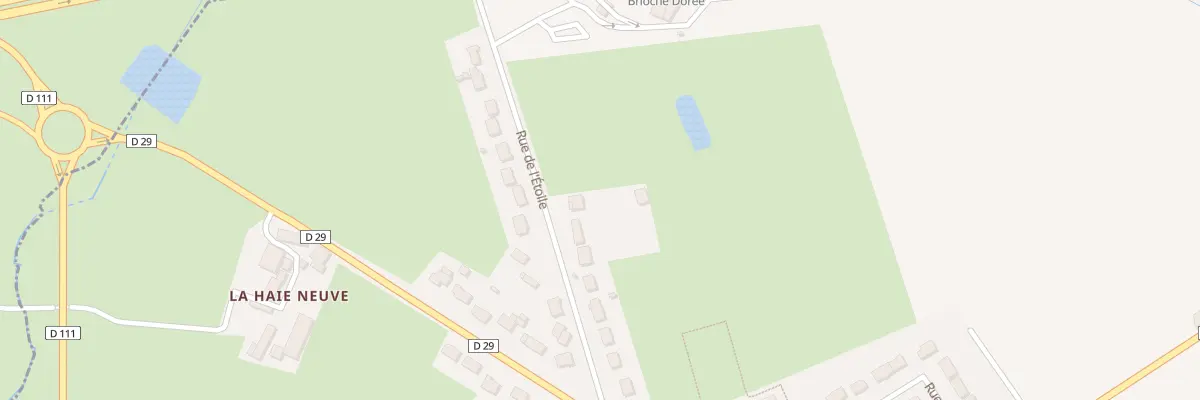 Plan du 16 Rue de l’Etoile à Mondevert