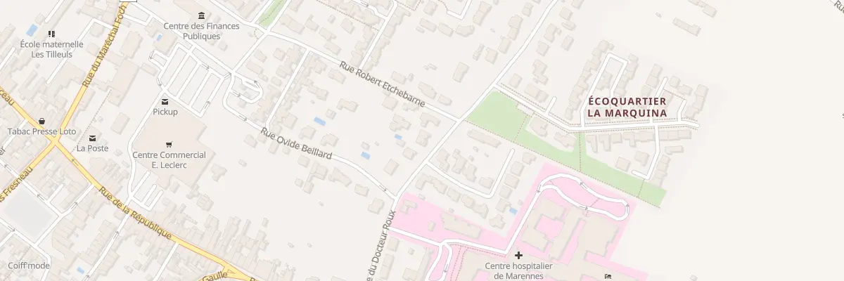Plan du 8B Rue du Doc Roux à Marennes-Hiers-Brouage