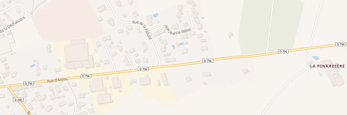 Plan du 120 Rue d’Anjou (Geste) à Beaupréau-en-Mauges