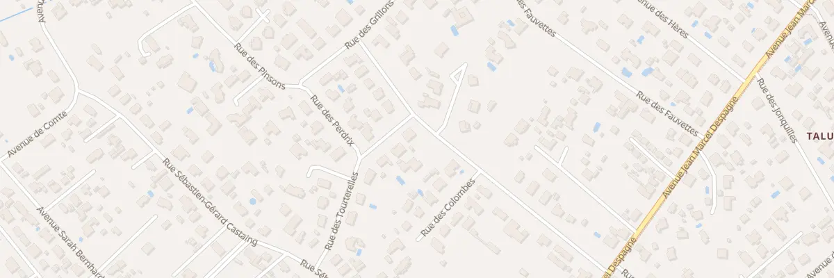 Plan du 16 Rue des Tourterelles à Andernos-les-Bains