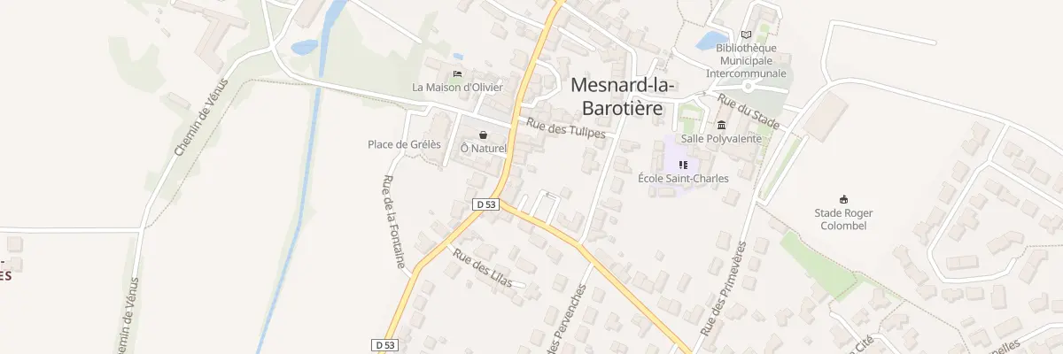 Plan du 5088 Gr Grand Rue à Mesnard-la-Barotière