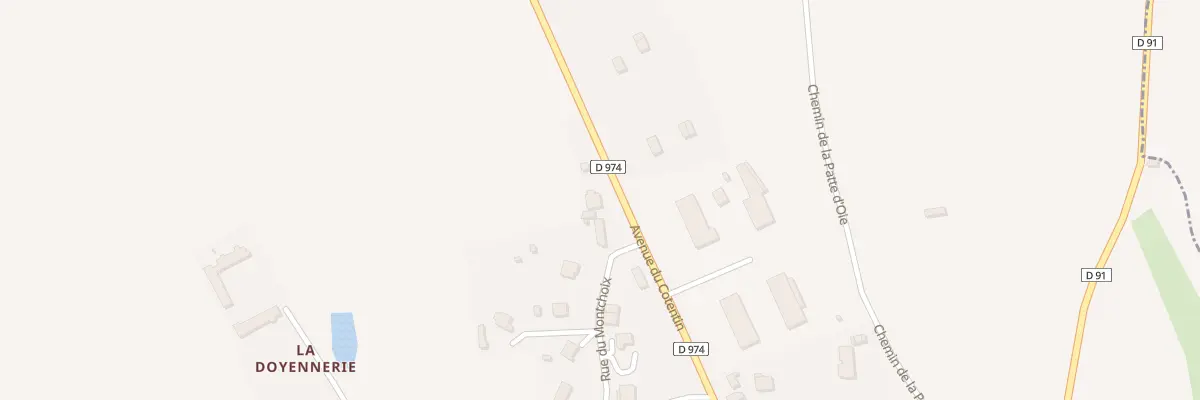 Plan du 113 Av du Cotentin à Saint-Georges-Montcocq