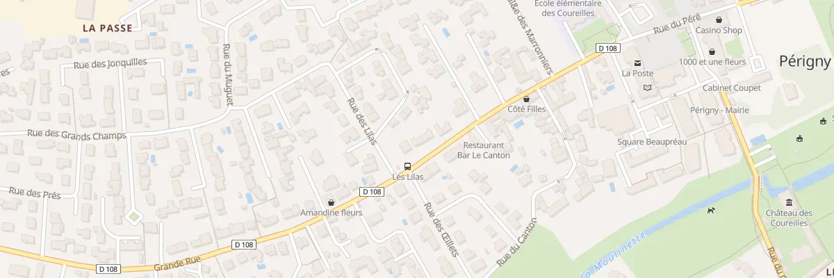 Plan du 24 Grande Rue à Périgny