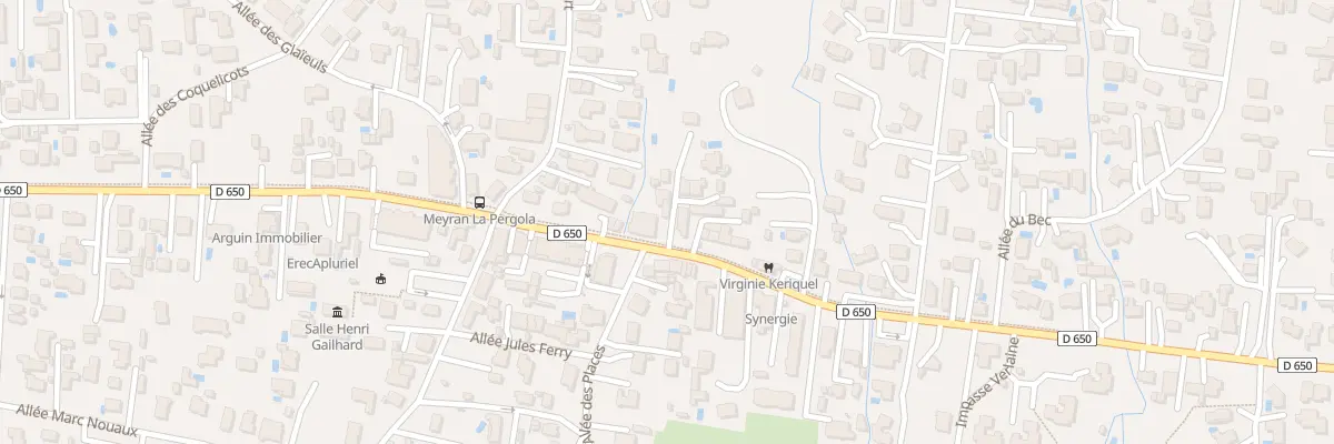 Plan du 123 Av Mal de Lattre de Tassigny à Gujan-Mestras