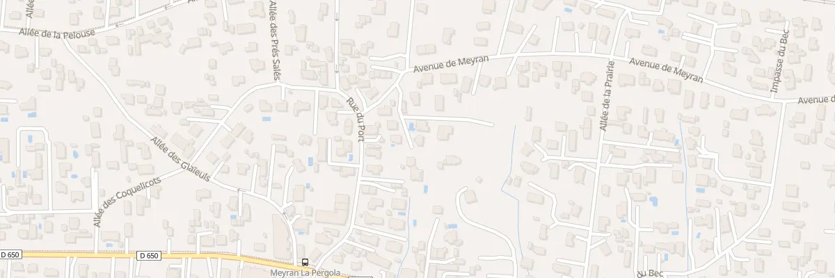 Plan du 129 Av de Meyran à Gujan-Mestras