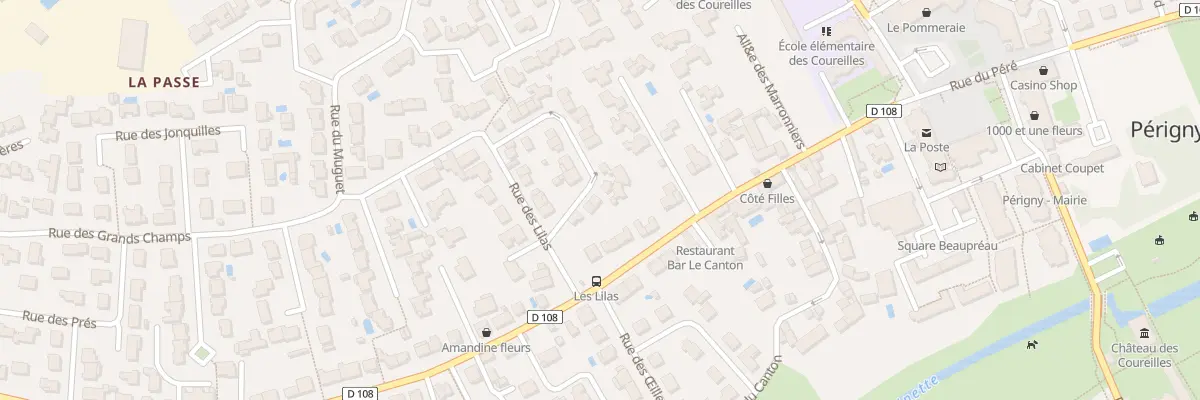 Plan du 4 Rue des Roses à Périgny