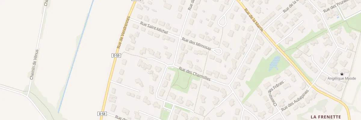 Plan du 1 Rue des Charmilles à Mesnard-la-Barotière
