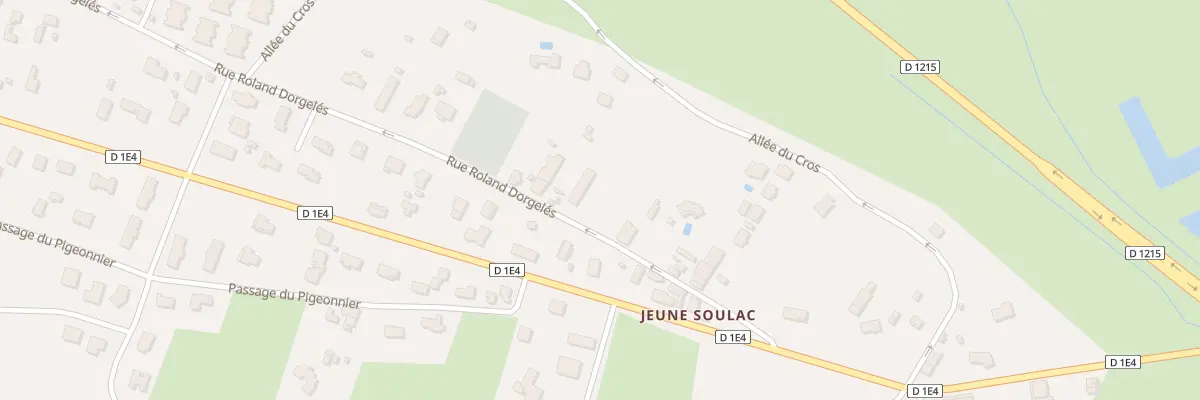 Plan du 103 Rue Roland Dorgelés à Soulac-sur-Mer